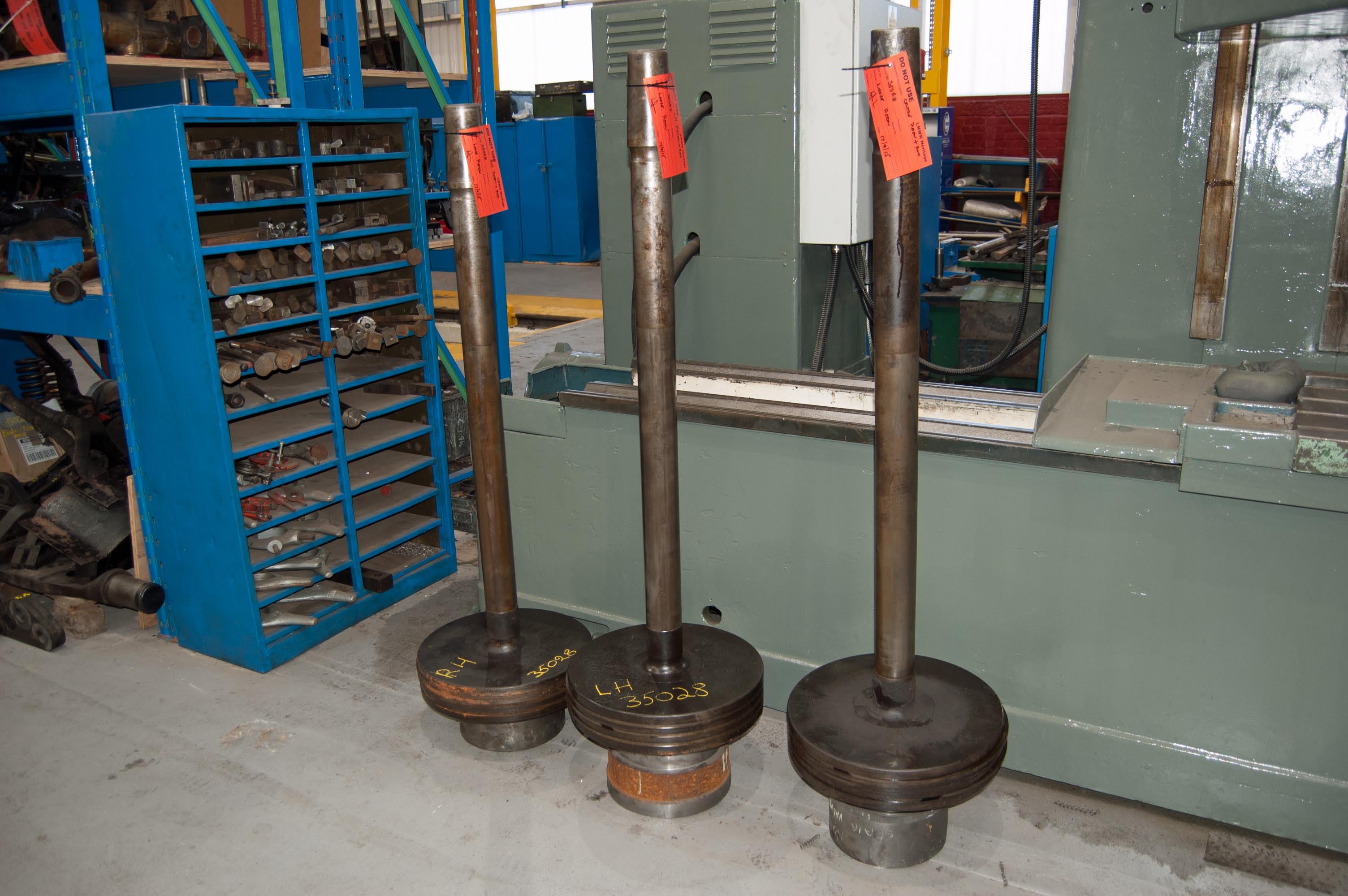 The three removed pistons